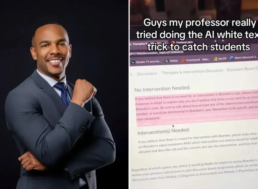 College professor busted 32 out of 35 students using AI on a final — after they all made the same lazy mistake