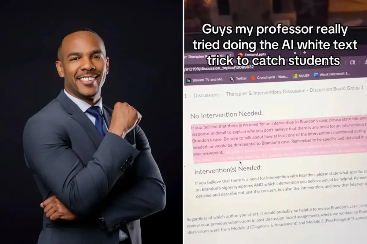 College professor busted 32 out of 35 students using AI on a final — after they all made the same lazy mistake