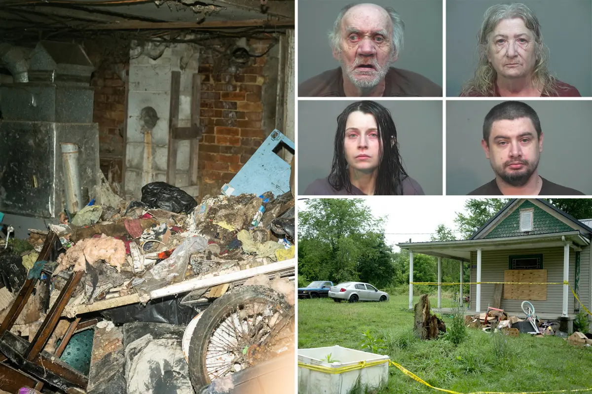 Exclusive | Inside Ohio house of horrors where 16 ‘feral’ kids were rescued — stomach-churning pics reveal filthy, inhumane conditions