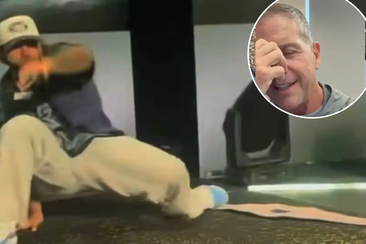 John Harbaugh has snarky reaction to Cam Skattebo’s failed backflip in Giants running back’s latest drama