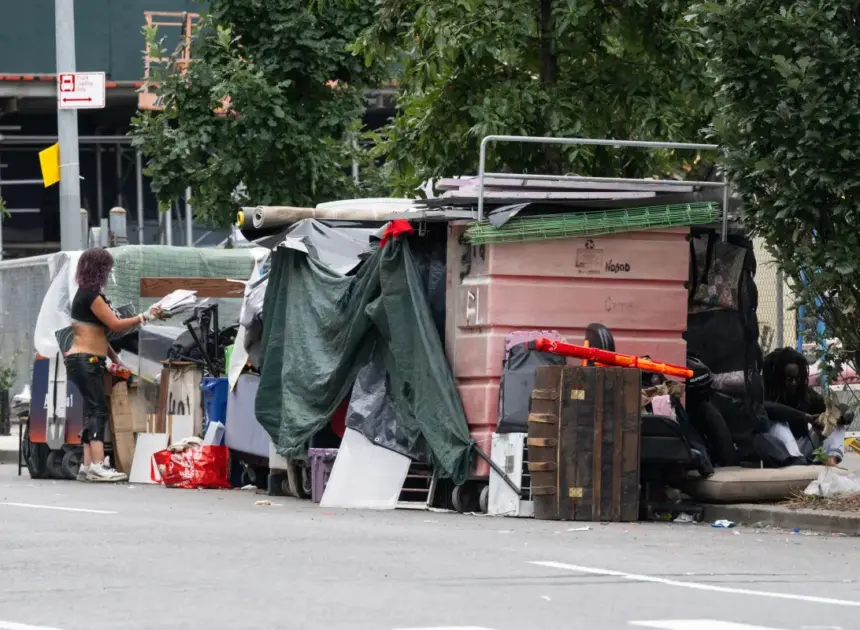 The sprawling homeless encampment on Manhattan’s West Side is a Mamdani campaign promise come to life