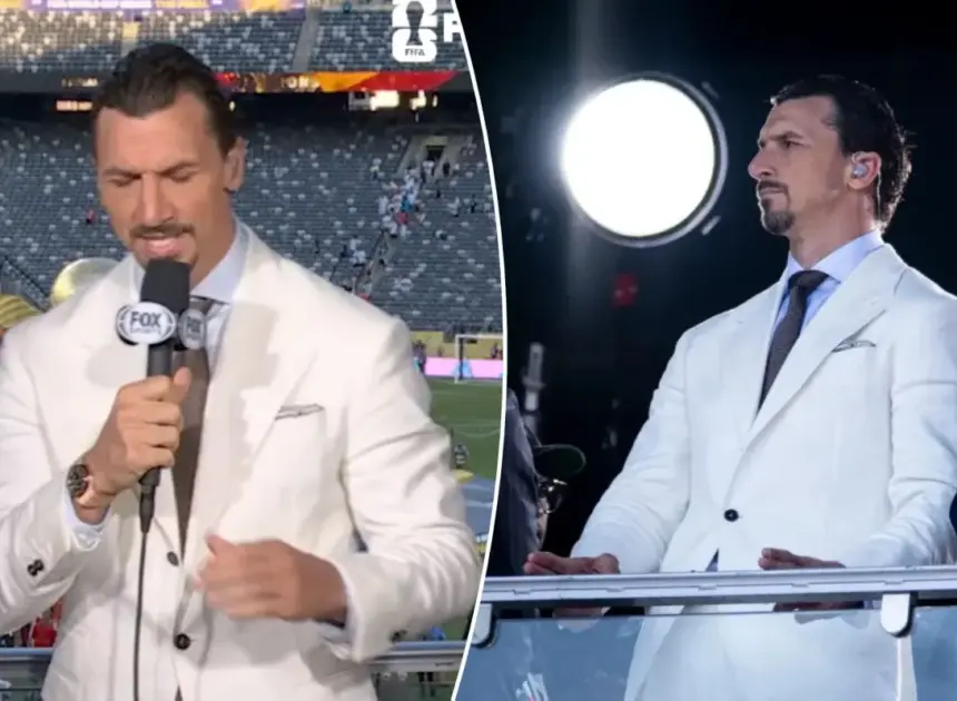 Breakout sports media star Zlatan Ibrahimovic announces end of short broadcasting career on Fox