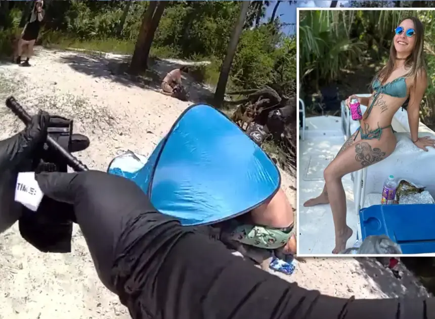 Harrowing bodycam shows Florida deputy pull out tourniquet after finding Brittany Clark suffering from fatal gator attack wounds
