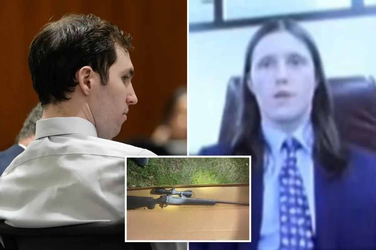 Chilling text from Tyler Robinson to trans lover boasts about gun doing ‘just fine’ after he allegedly killed Charlie Kirk