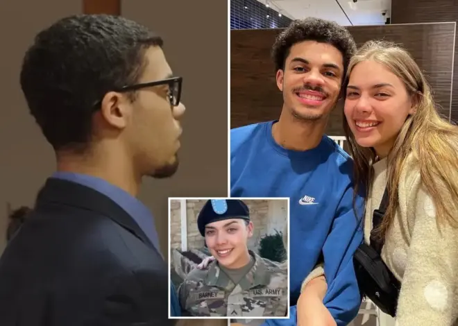 US Army soldier Zarrius Hildabrand emotionless as he’s convicted of killing wife, covering up her death