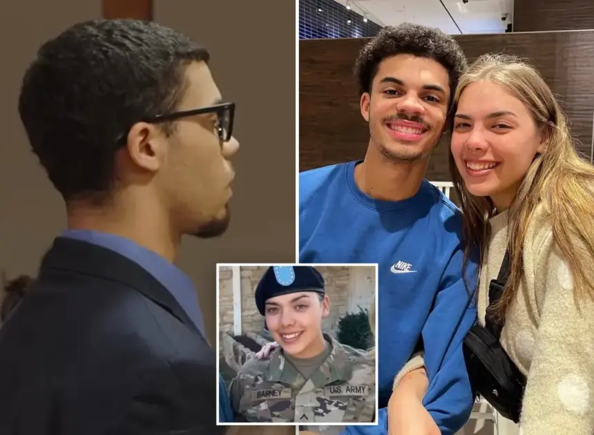 US Army soldier Zarrius Hildabrand emotionless as he’s convicted of killing wife, covering up her death