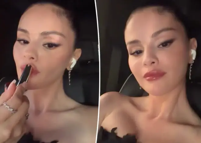 Selena Gomez shares a peek at her outfit (and $40K in diamonds) for Taylor Swift’s wedding rehearsal dinner