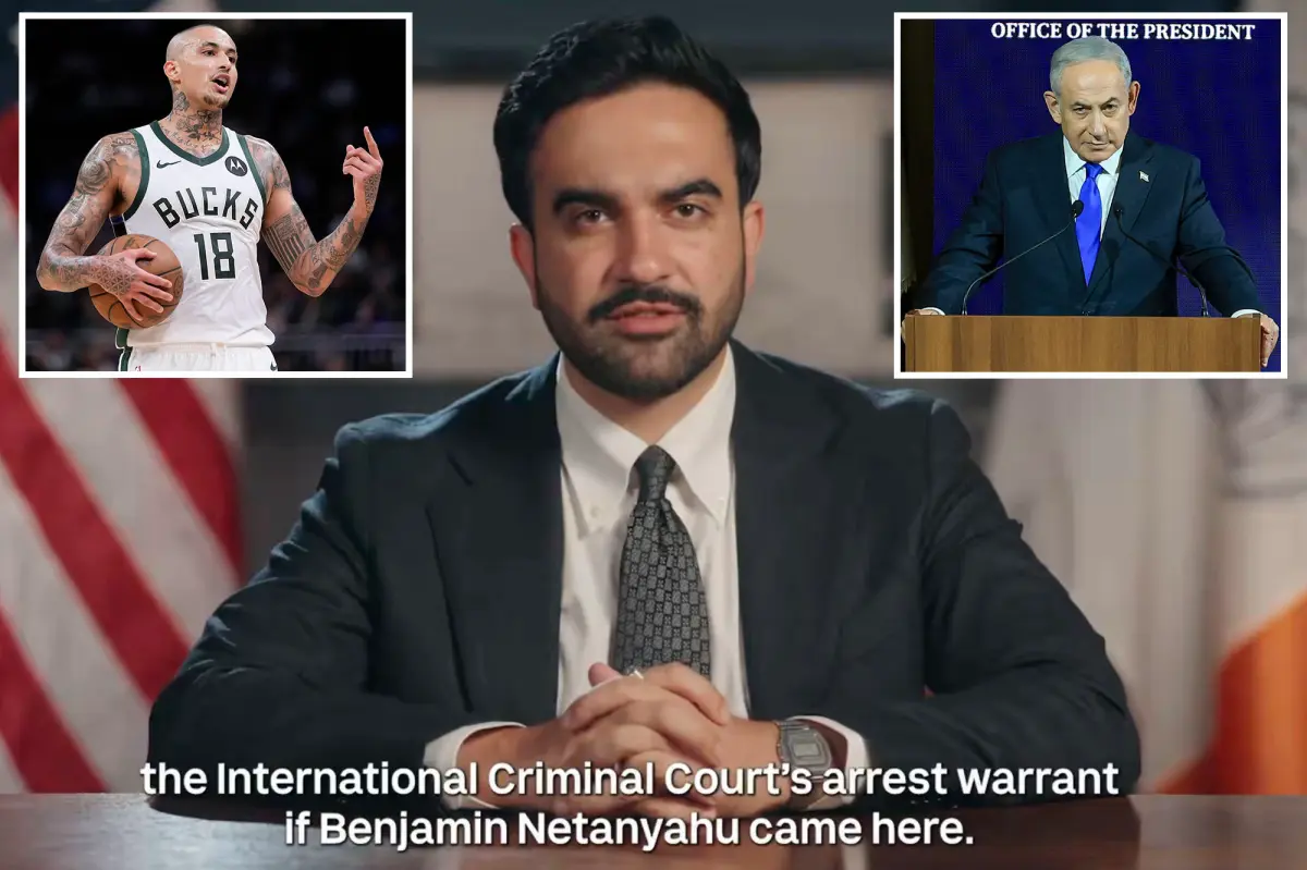 NBA star Kyle Kuzma blasts Mamdani for ‘cosplaying’ as ‘a mayor playing president’ after Netanyahu arrest fail