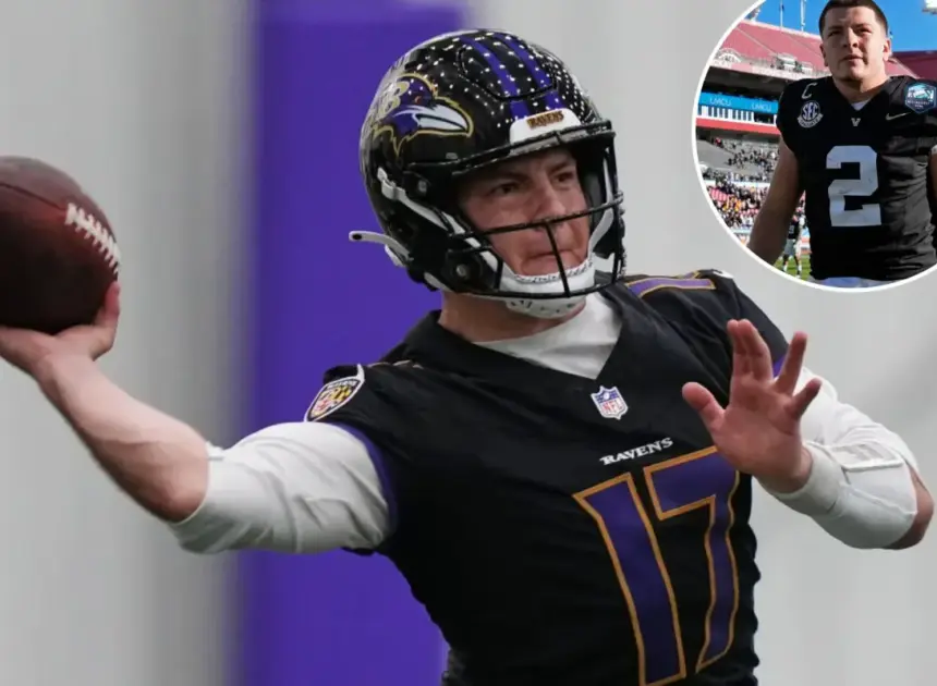 Ravens waive Diego Pavia just days before training camp