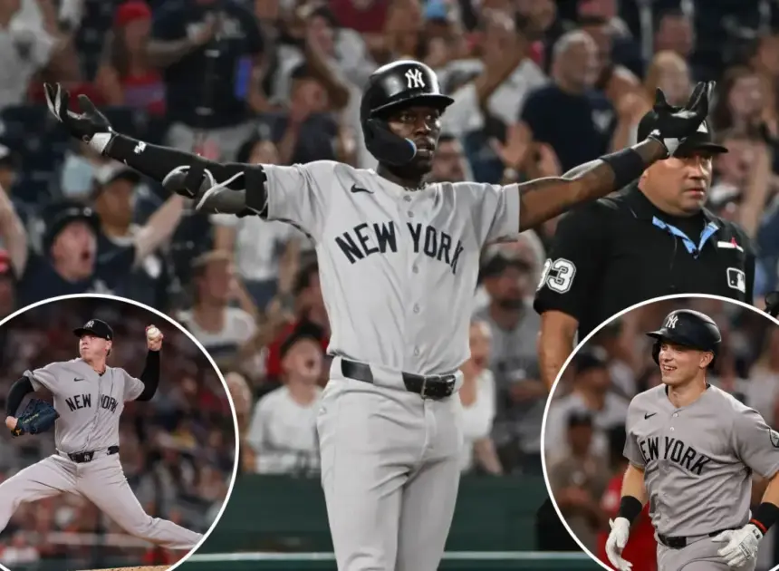 Jazz Chisholm Jr. blasts dramatic ninth-inning homer to lift Yankees past Nationals for another win