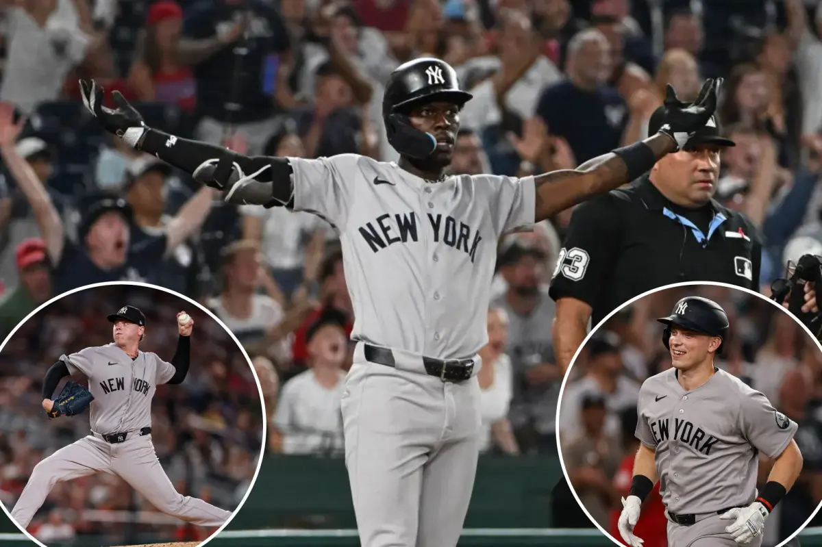 Jazz Chisholm Jr. blasts dramatic ninth-inning homer to lift Yankees past Nationals for another win