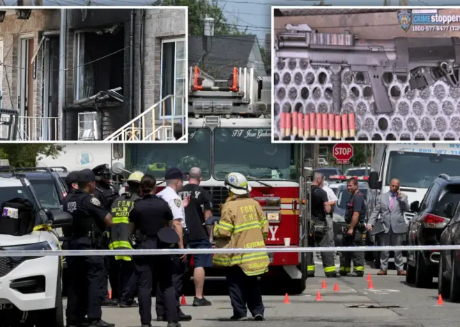 Cops shoot maniac armed with shotgun outside NYC house — then find 2 dead inside: sources