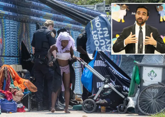 NYC’s vagrant camp near Intrepid growing into skid row as Mamdani’s ‘more humane’ policy forces cops to stay put