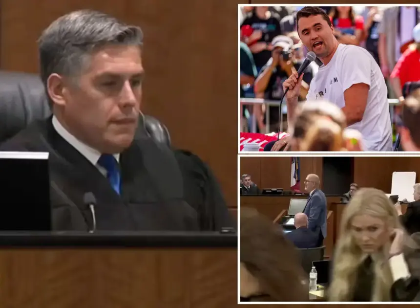 Shocking moment judge winces as disturbing evidence shown in Charlie Kirk hearing