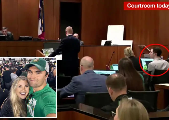 Erika Kirk rushes out of courtroom before horrific video of Charlie’s assassination plays as she faces down accused killer Tyler Robinson
