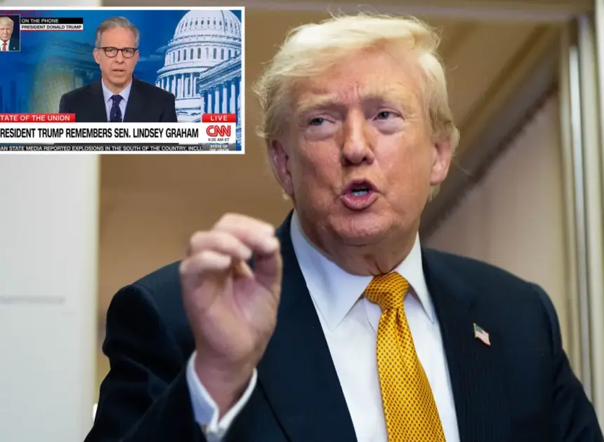 Trump agrees to Jake Tapper interview after call to discuss Lindsey Graham: ‘Trying to have CNN go on a normal path’