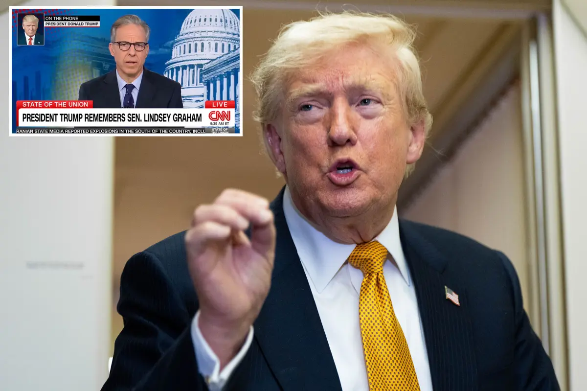 Trump agrees to Jake Tapper interview after call to discuss Lindsey Graham: ‘Trying to have CNN go on a normal path’