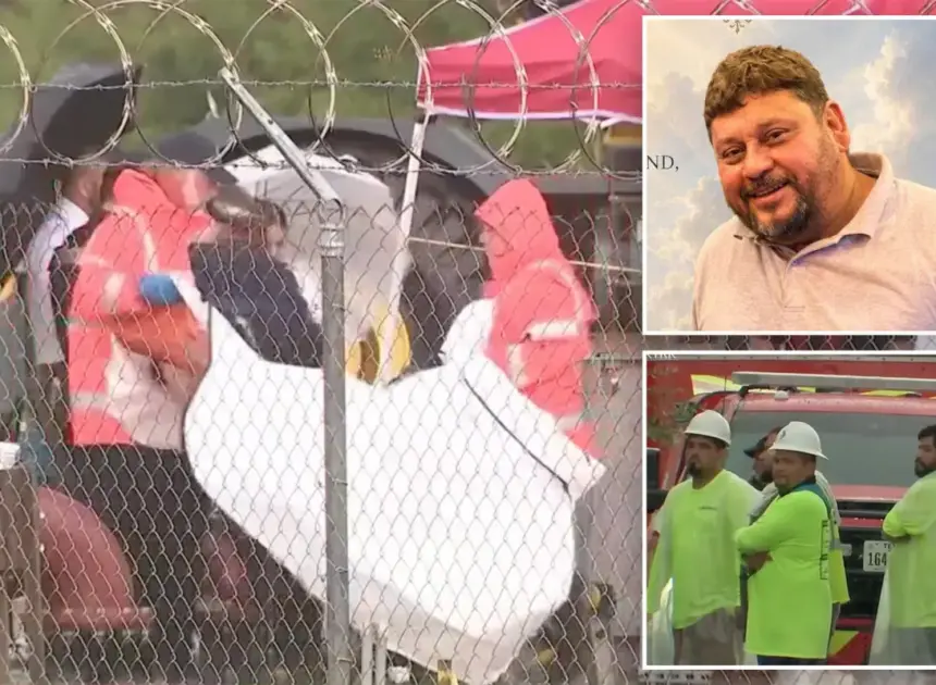 Construction worker dad likely pushed to death down 30-foot shaft during fight: cops
