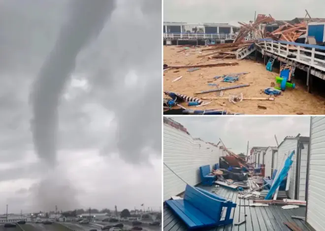 Tornado tears through Long Island beach club in insane video