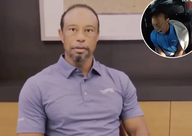 Tiger Woods posts video in rare appearance since arrest — and some fans are worried