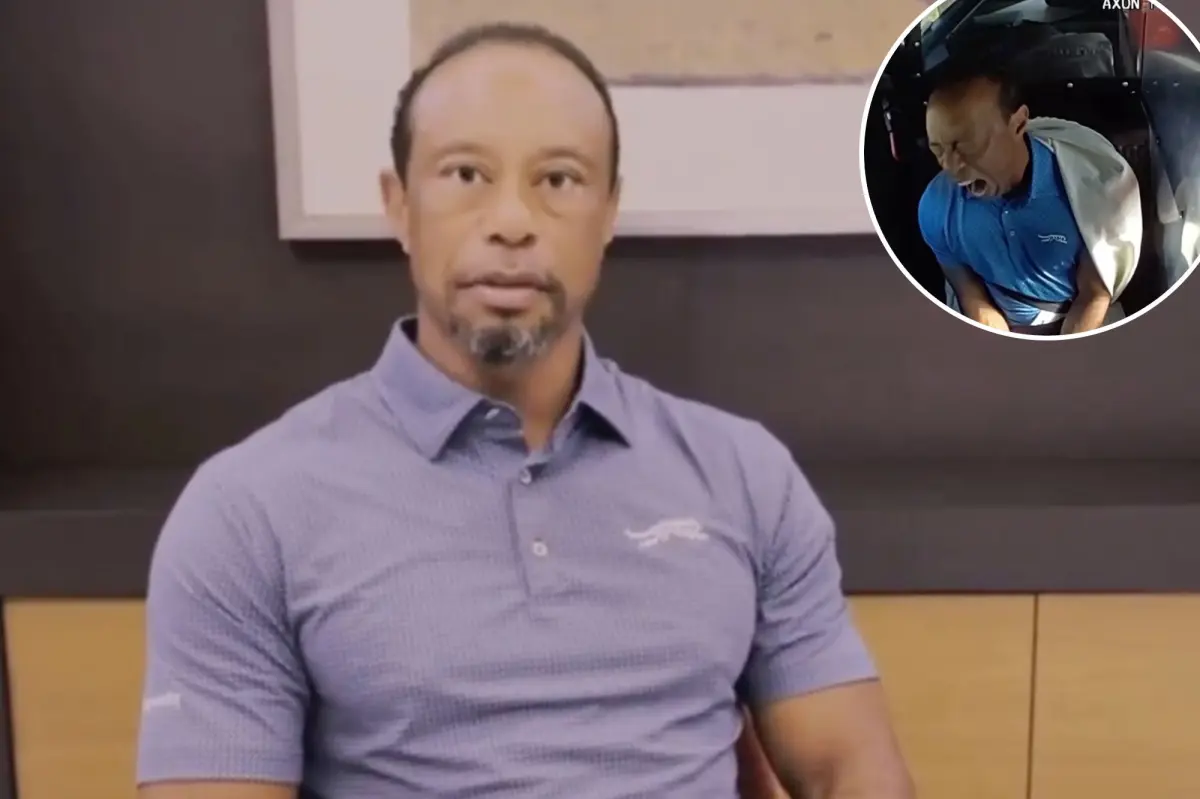 Tiger Woods posts video in rare appearance since arrest — and some fans are worried