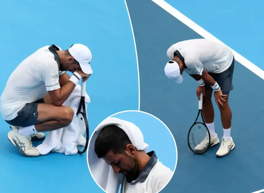 Distressed Novak Djokovic comes clean on health condition after collapsing at Cincinnati Open