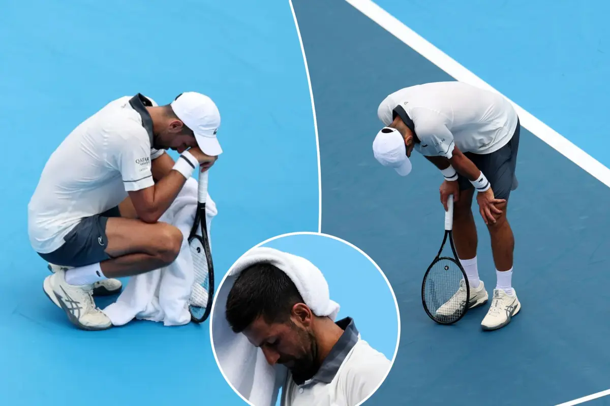 Distressed Novak Djokovic comes clean on health condition after collapsing at Cincinnati Open
