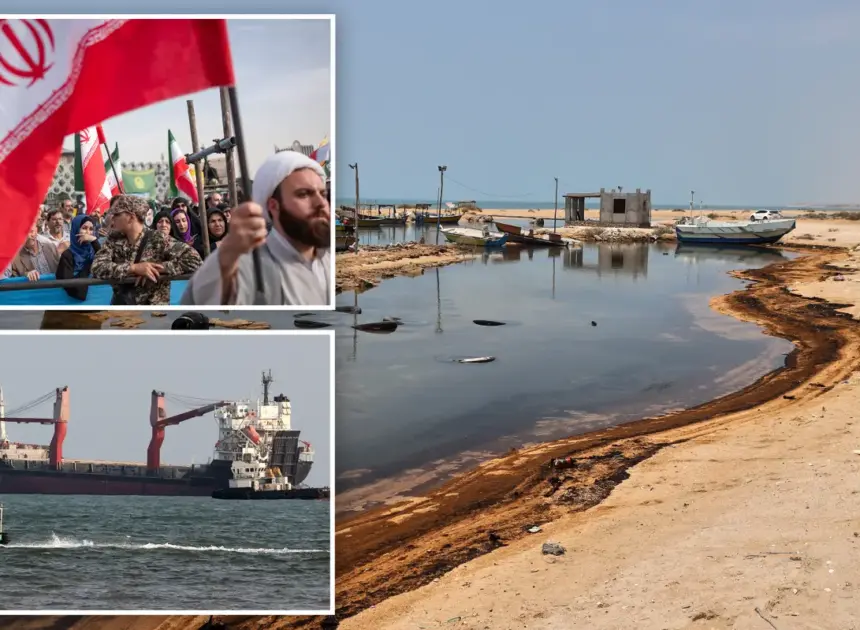 Iran demands compensation for Strait of Hormuz oil spill — which the regime allegedly caused