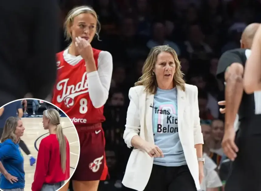 Cheryl Reeve chats with Sophie Cunningham, wears ‘Trans Kids Belong’ shirt after Fever star’s comments