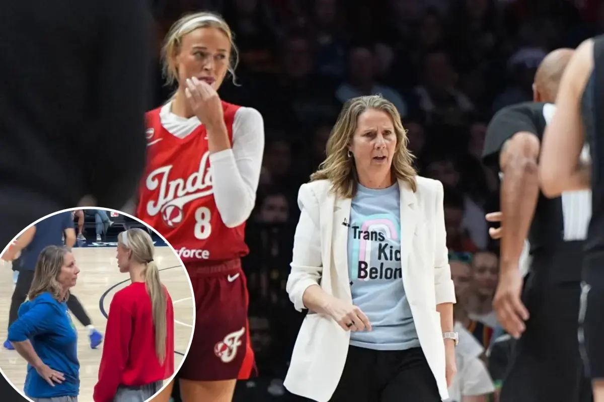 Cheryl Reeve chats with Sophie Cunningham, wears ‘Trans Kids Belong’ shirt after Fever star’s comments