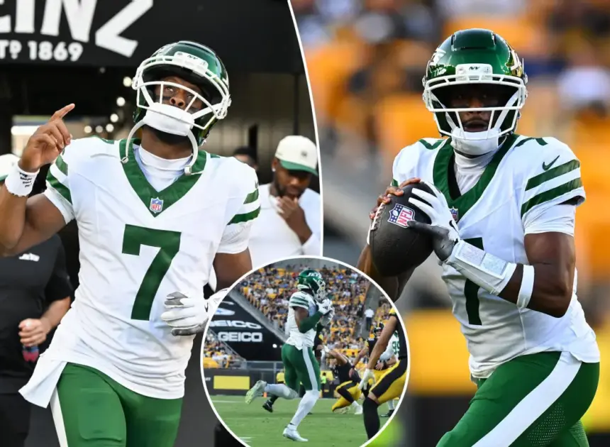 Geno Smith assuages Jets training camp concerns with perfect passing night
