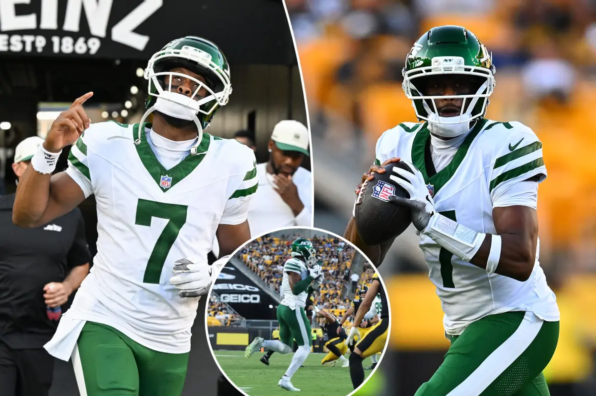 Geno Smith assuages Jets training camp concerns with perfect passing night