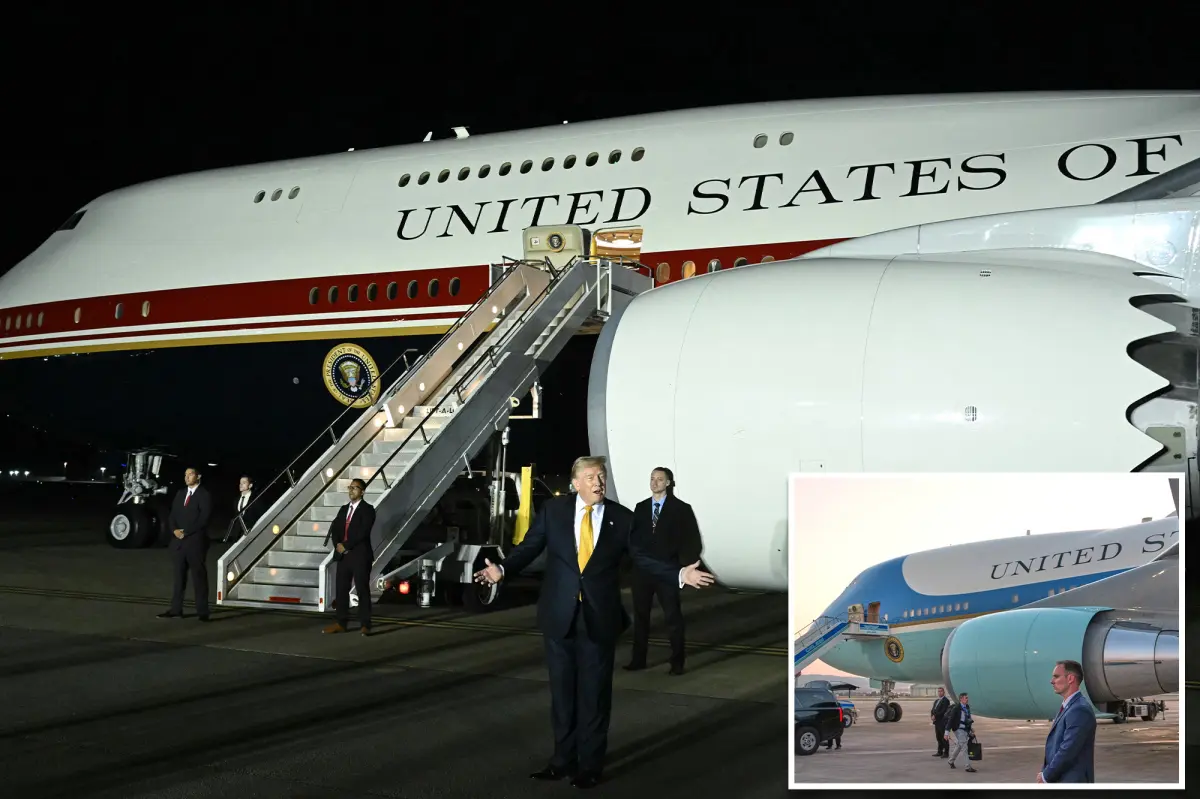 Shoulder-fired missile threat prompted Trump’s Turkey plane switch: report