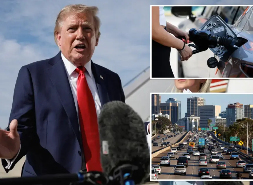 Trump to the rescue for California drivers — despite Gavin Newsom