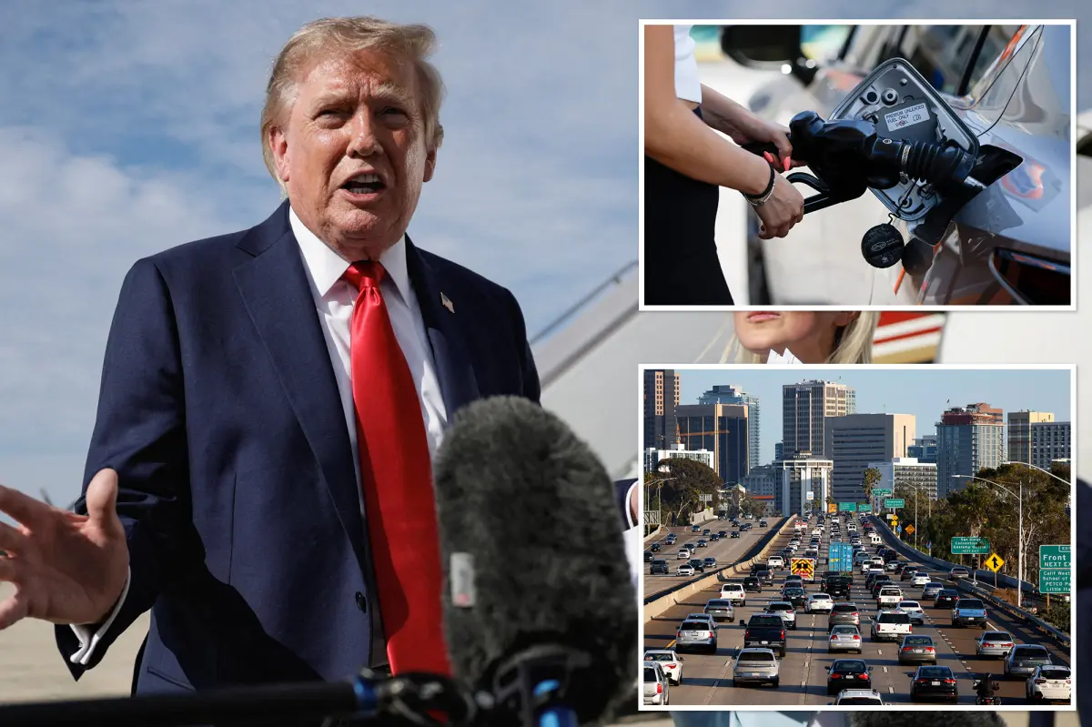 Trump to the rescue for California drivers — despite Gavin Newsom