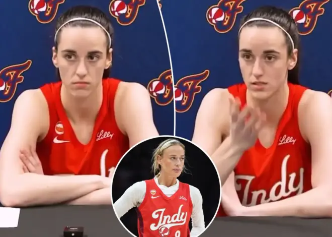 Caitlin Clark breaks silence on Sophie Cunningham drama — in testy exchange with reporter