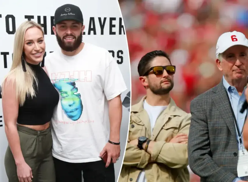 Baker Mayfield reunites with family after ugly fight over $12 million