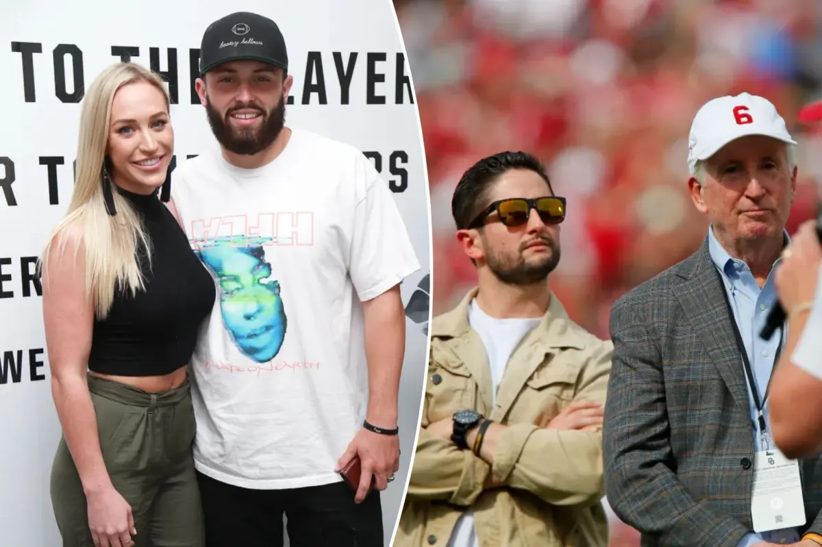 Baker Mayfield reunites with family after ugly fight over $12 million