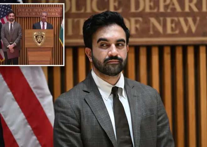 Mamdani gets cold shoulder from  Rep. Espaillat — as NYPD boss Tisch forces smile during awkward appearance