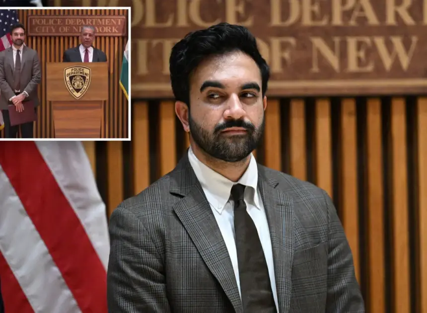 Mamdani gets cold shoulder from  Rep. Espaillat — as NYPD boss Tisch forces smile during awkward appearance