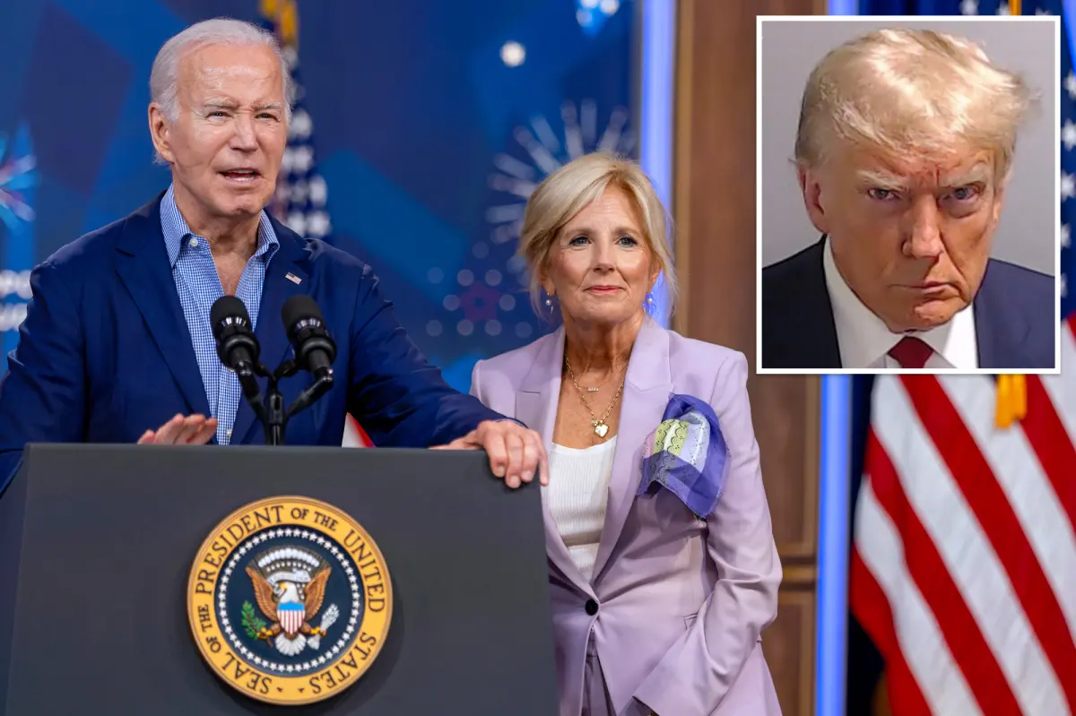 Joe Biden considered pardoning Trump during 2023 pillow talk with Jill, GOP governor says 