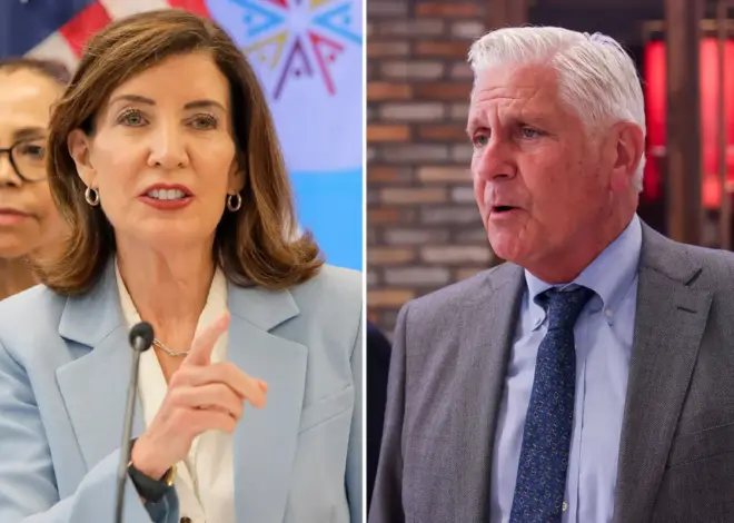 Bruce Blakeman could unseat Hochul and turn New York red, stunning poll reveals