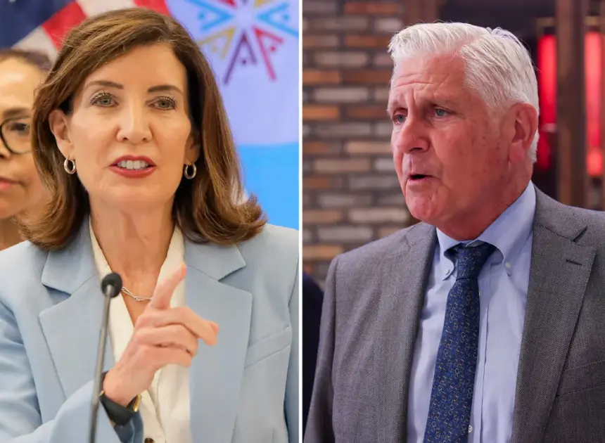 Bruce Blakeman could unseat Hochul and turn New York red, stunning poll reveals