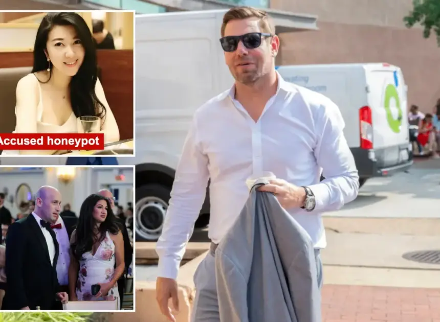 Eric Swalwell leveraged past relationship with Katie Miller to hide embarrassing files on honeypot Chinese spy: report 
