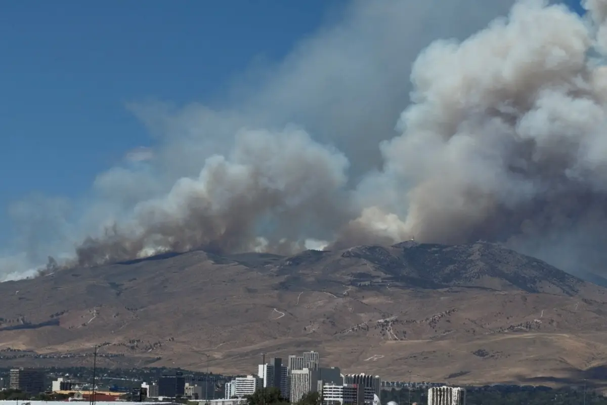 Nevada governor declares state of emergency as Hawk Fire grows to over 10,500 acres