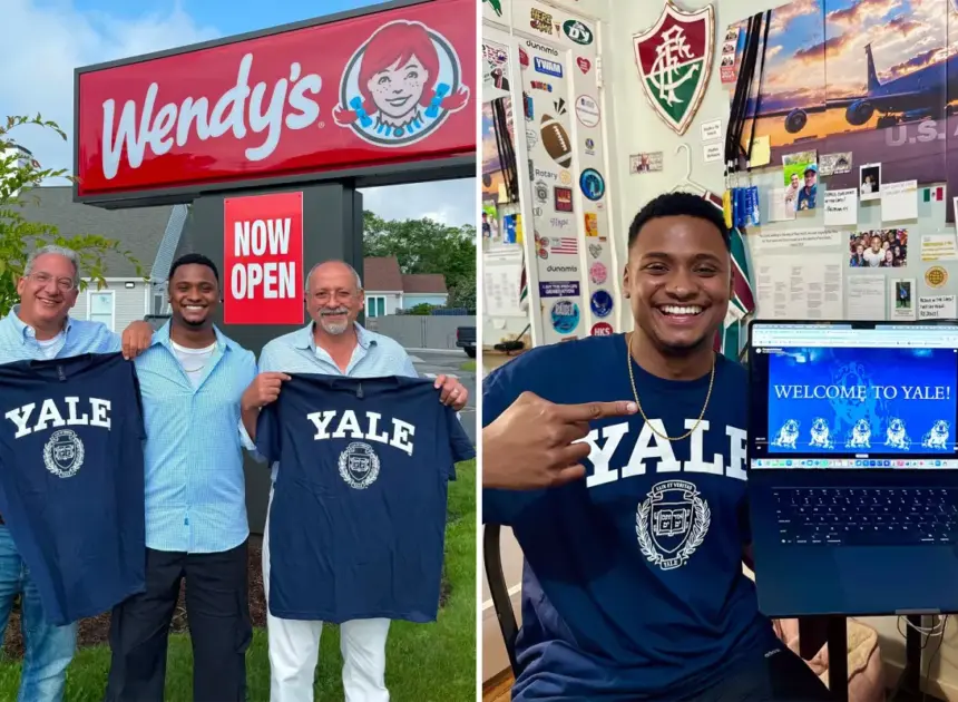 Wendy’s worker Thalles DeSouza accepted into Yale University after bosses helped fund his college dreams: ‘Changed my life’