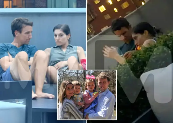 Lindsay Clancy’s ex-husband Patrick spotted lounging with new wife as heartbreaking trial continues