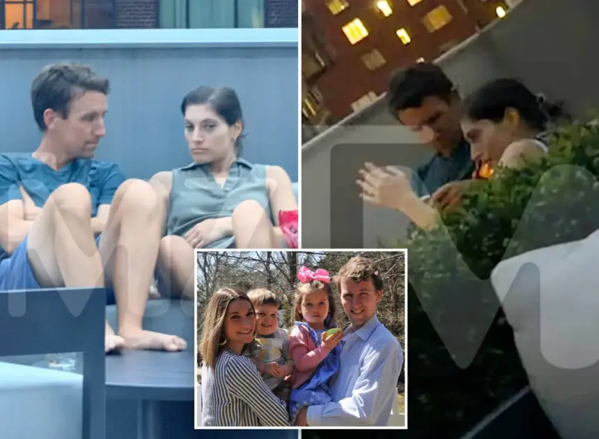 Lindsay Clancy’s ex-husband Patrick spotted lounging with new wife as heartbreaking trial continues