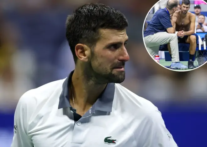 Novak Djokovic brought to tears after body betrays him in stunning first-round upset at US Open