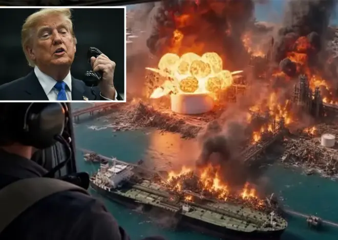 Trump posts AI-generated video of Iran’s Kharg Island ‘blown to smithereens’ hours after first US strikes in a month